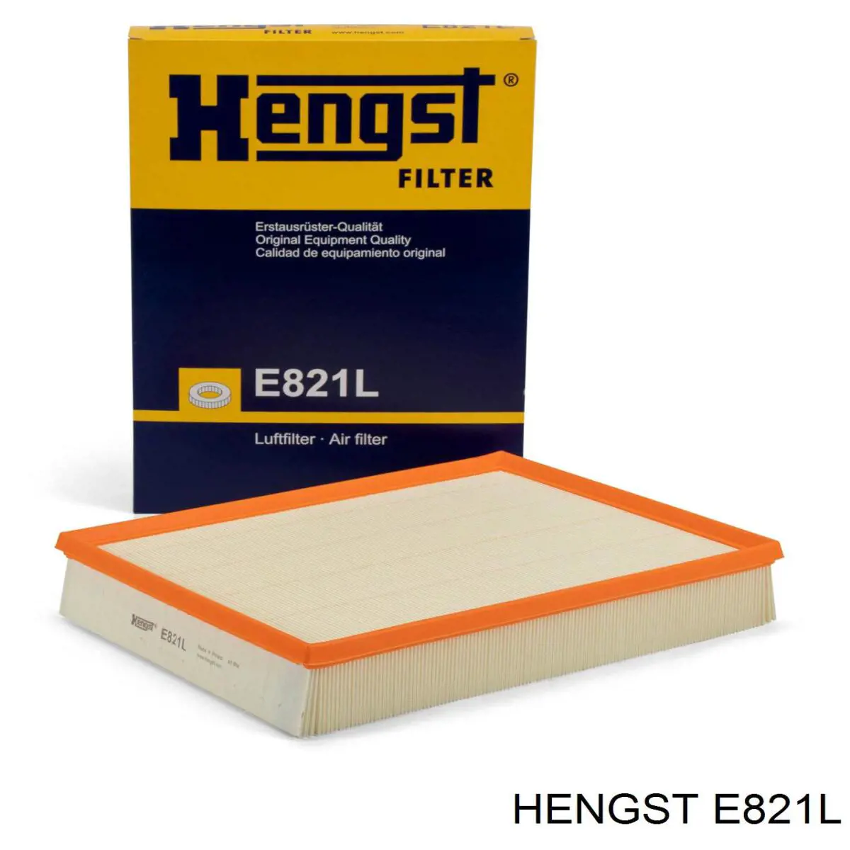 Filtro de aire E821L Hengst