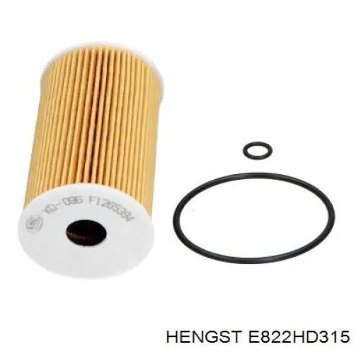 E822HD315 Hengst Масляный фильтр двигателя