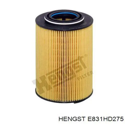 E831HD275 Hengst filtro de óleo