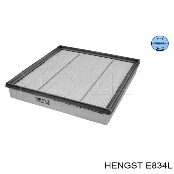 Воздушный фильтр E834L Hengst