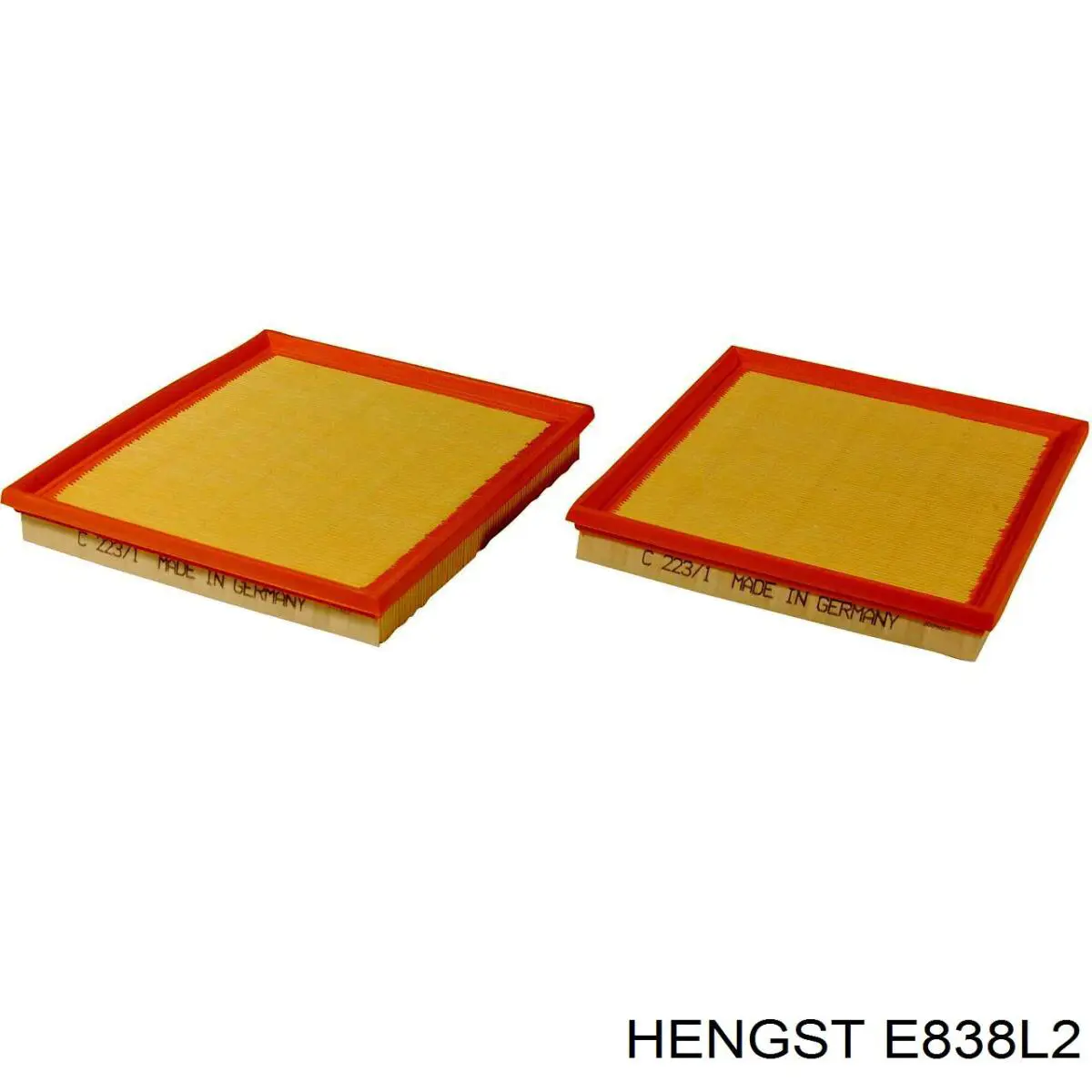 E838L2 Hengst Воздушный фильтр двигателя