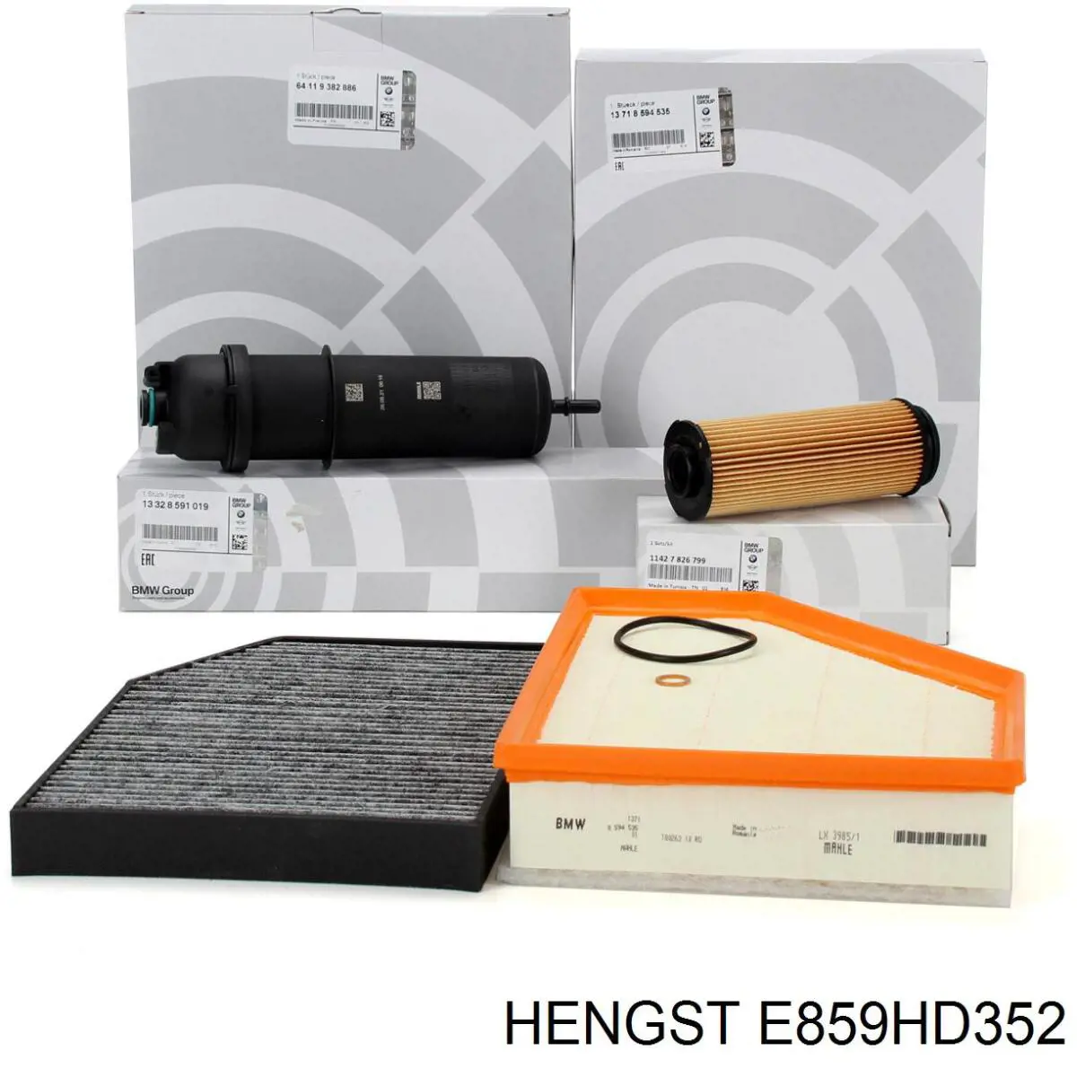 Масляный фильтр E859HD352 Hengst