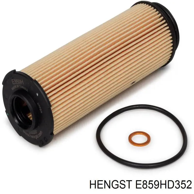 E859HD352 Hengst Масляный фильтр двигателя
