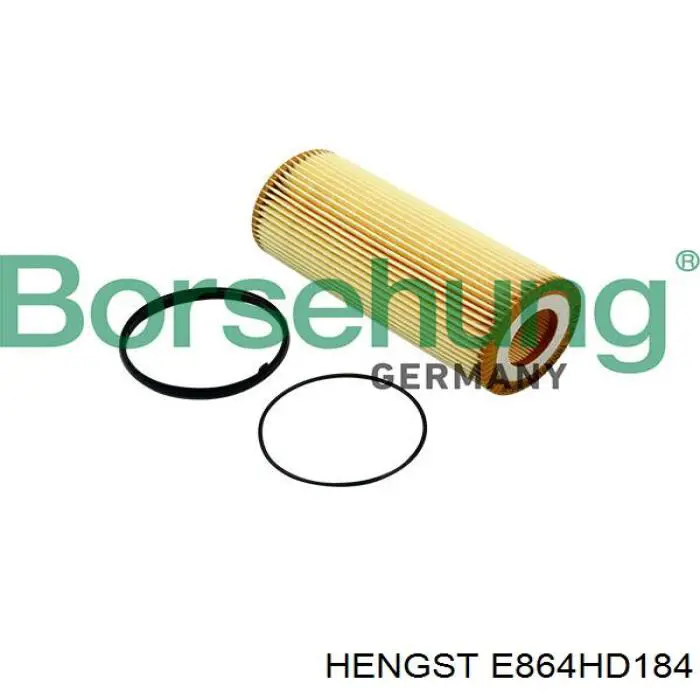 Масляный фильтр E864HD184 Hengst