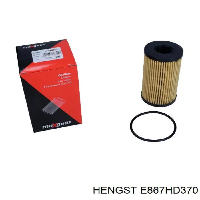 Масляный фильтр E867HD370 Hengst