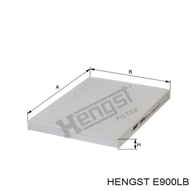 Фильтр салона E900LB Hengst