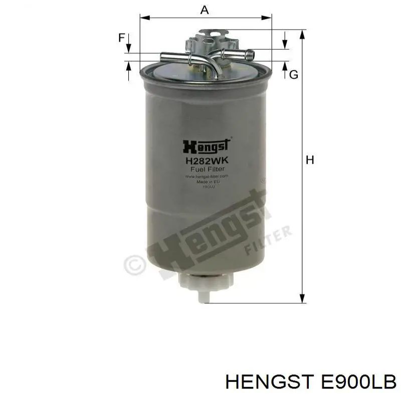 Купить E900LB Hengst Фильтр салона угольный