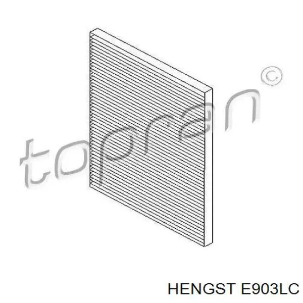 Воздушный фильтр салона Hengst E903LC