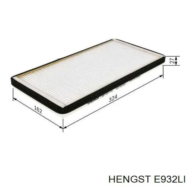 Фильтр салона E932LI Hengst