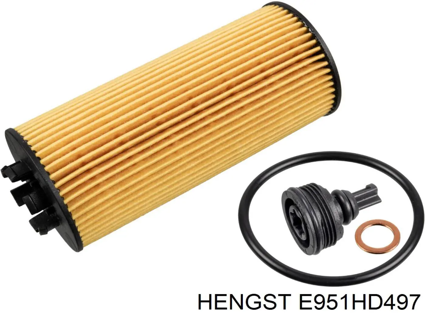 E951HD497 Hengst Масляный фильтр двигателя