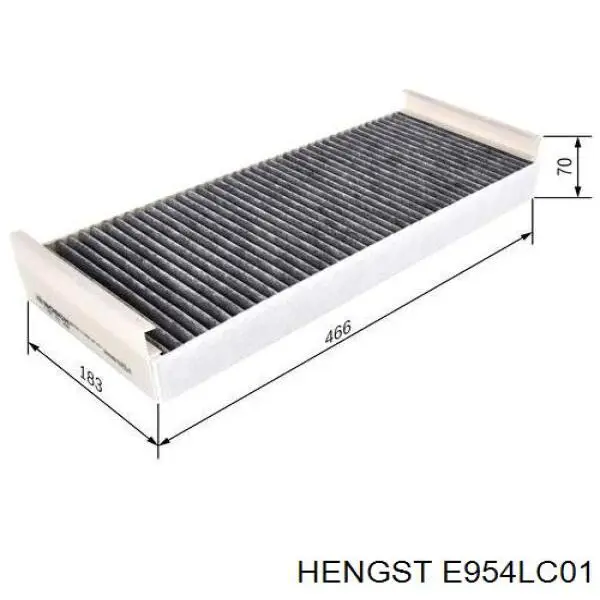 Фильтр салона E954LC01 Hengst