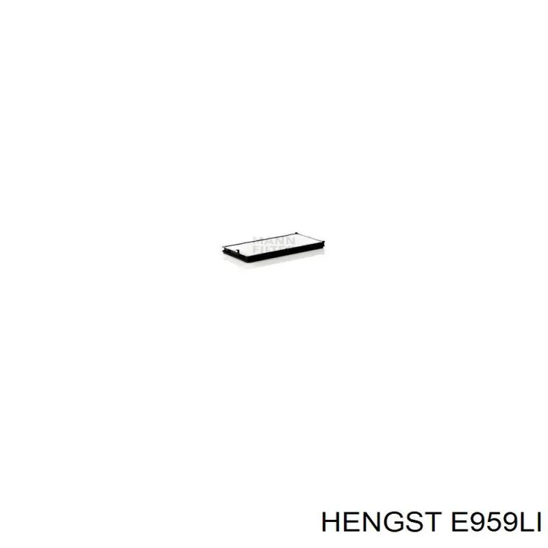 Купить E959LI Hengst Фильтр салона угольный