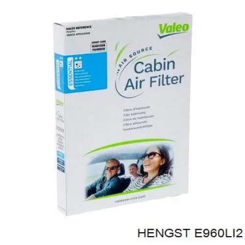 Воздушный фильтр салона Hengst E960LI2