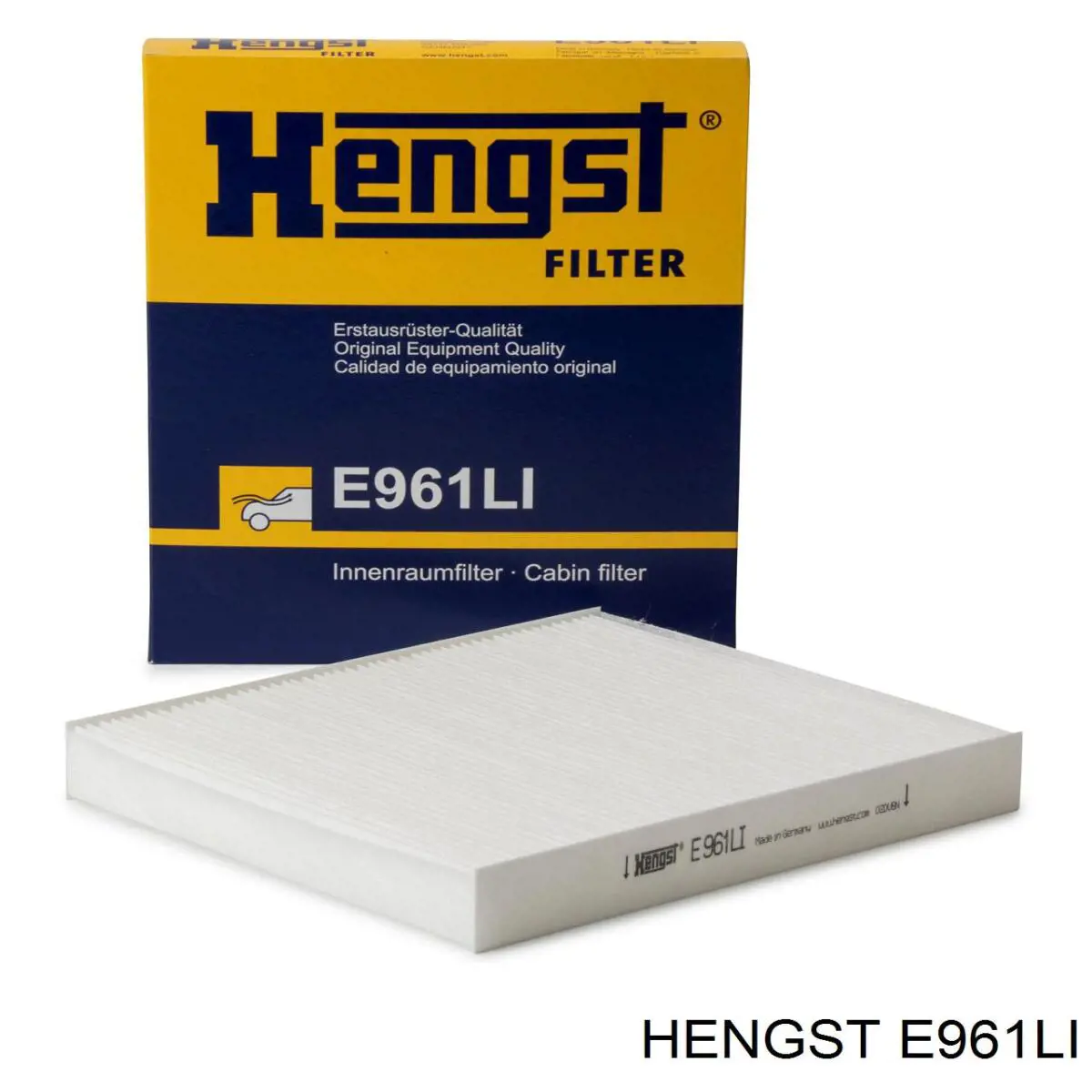 Фильтр салона E961LI Hengst