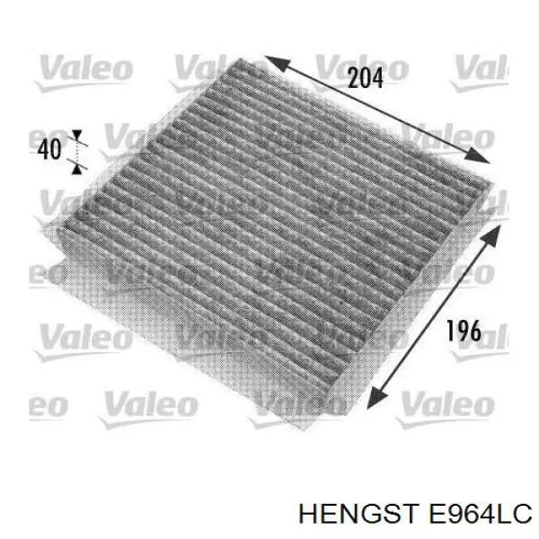Фильтр салона E964LC Hengst