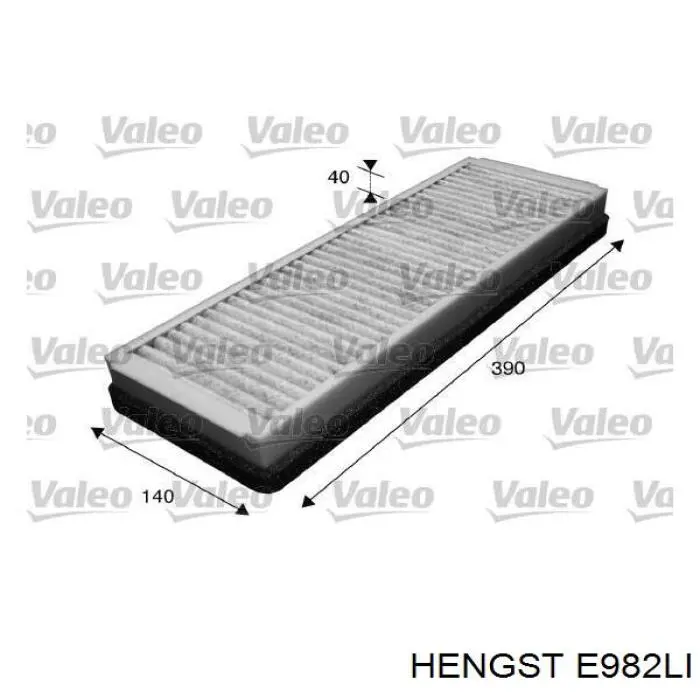 Фильтр салона E982LI Hengst