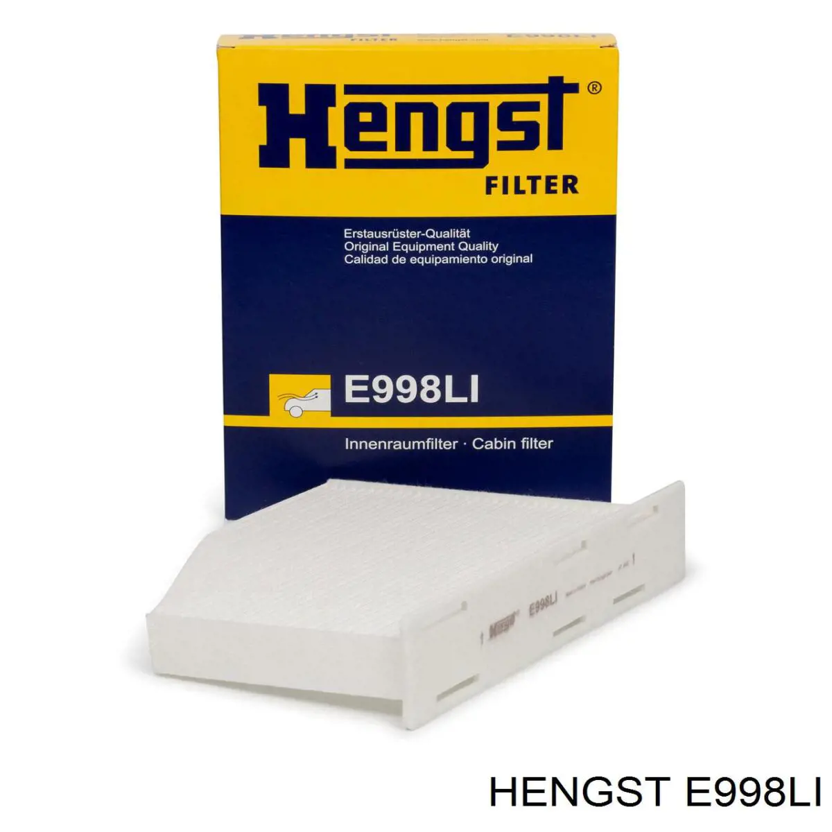 Фильтр воздушный отопителя Hengst E998LI цена, от 8.25 USD