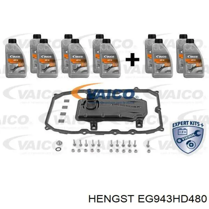 Фильтр коробки автомат Hengst EG943HD480 цена, от 56.24 USD