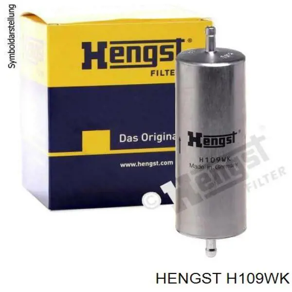 Купить H109WK Hengst Фильтр-отстойник топлива грубой очистки