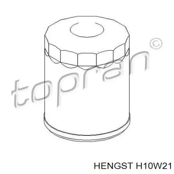 Фильтр масла Hengst H10W21