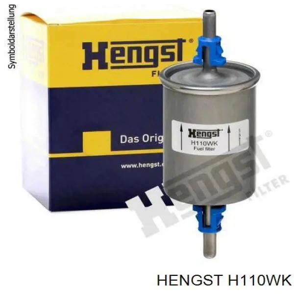 Filtro combustible H110WK Hengst