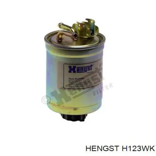 Filtro combustible H123WK Hengst