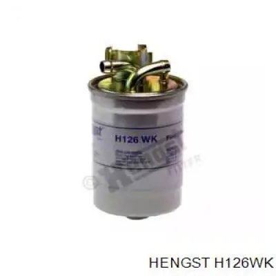 Filtro combustible H126WK Hengst