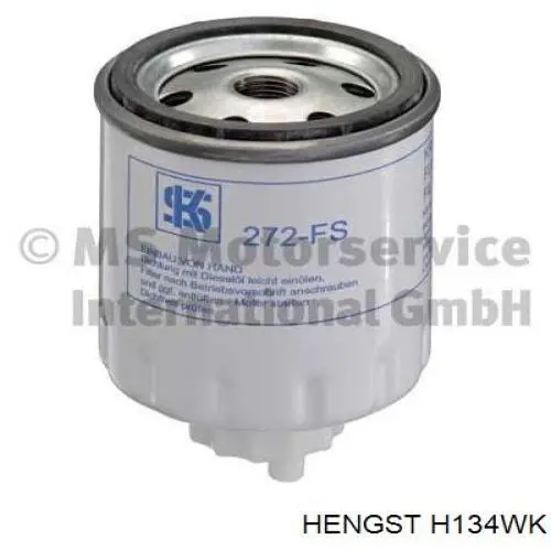 Купить H134WK Hengst Фильтр-отстойник топлива грубой очистки