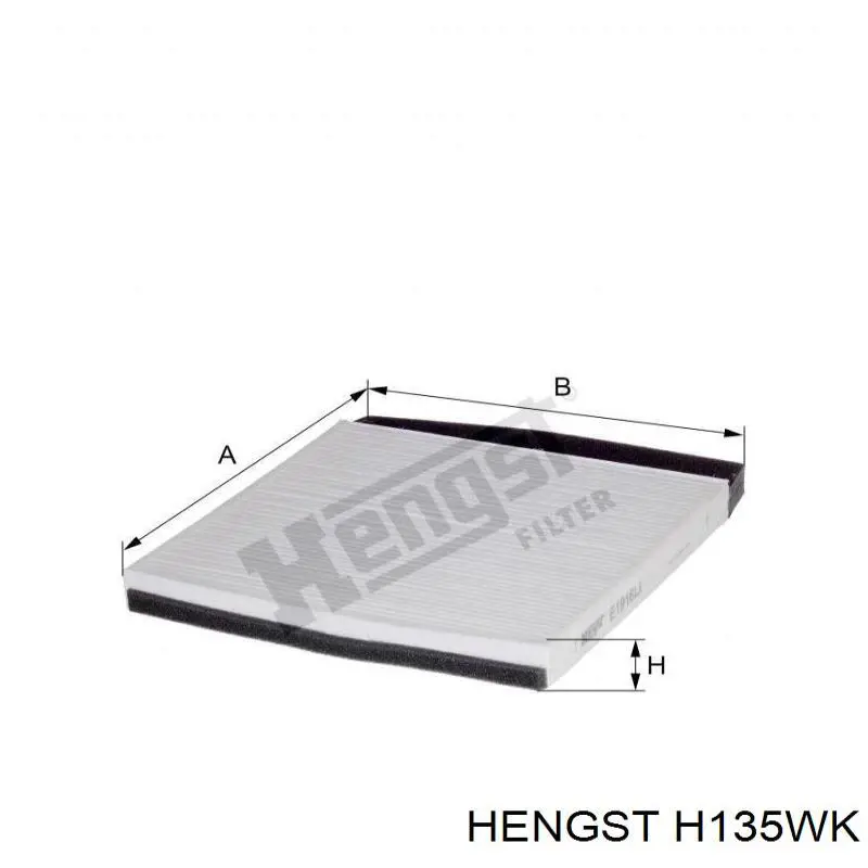 Фильтр топливный Hengst H135WK