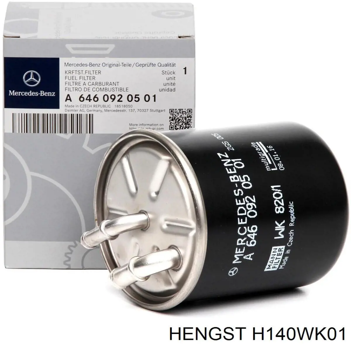 Топливный фильтр H140WK01 Hengst