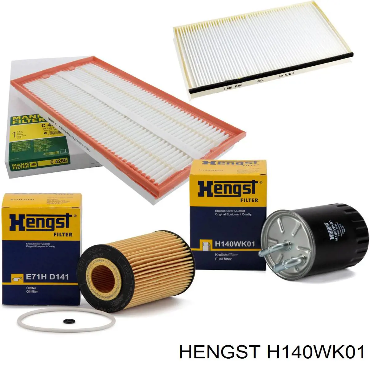 H140WK01 Hengst Фильтр топлива