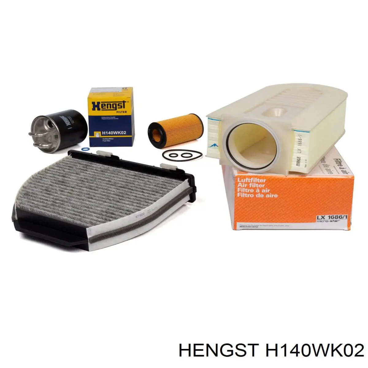 Топливный фильтр H140WK02 Hengst