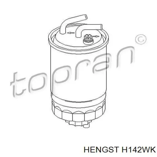 H142WK Hengst Фильтр топлива