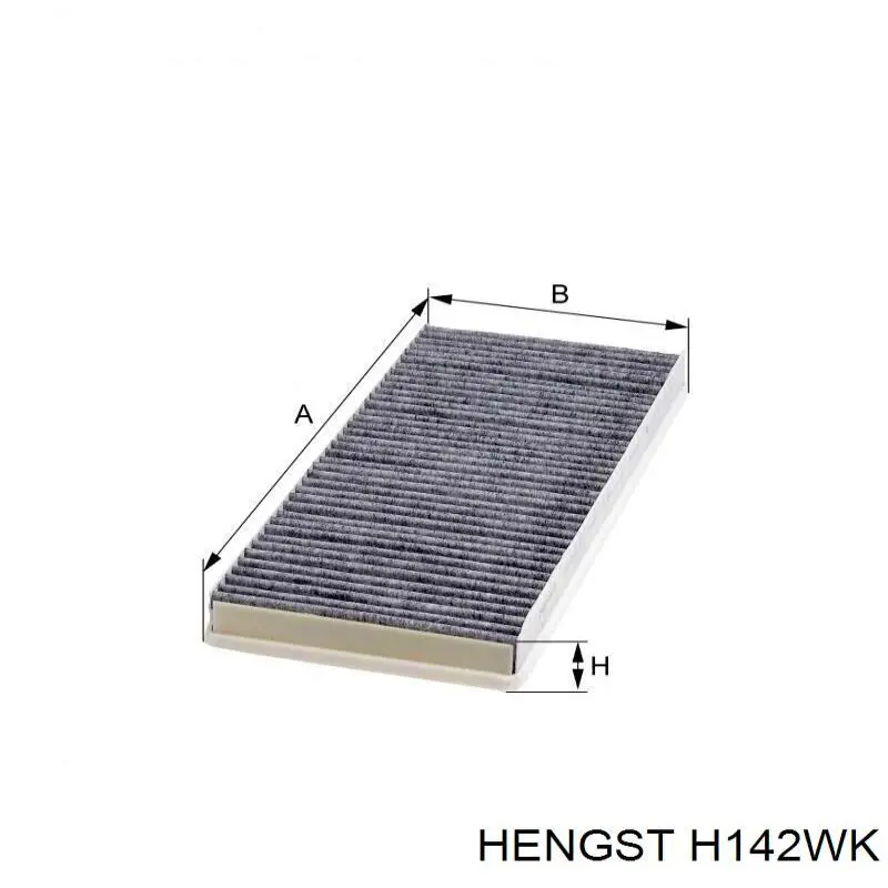 Фильтр топливный Hengst H142WK