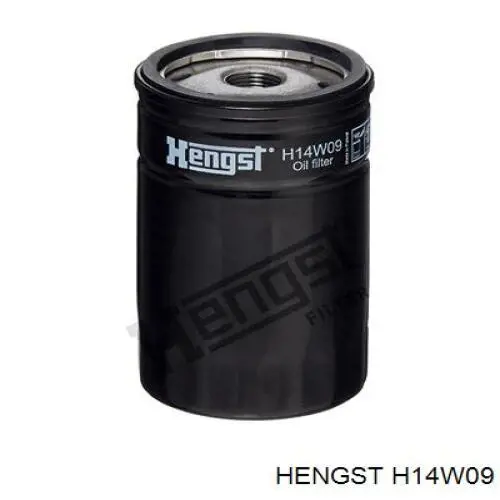 Масляный фильтр H14W09 Hengst