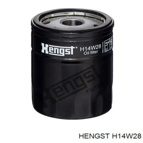 Filtro de aceite H14W28 Hengst