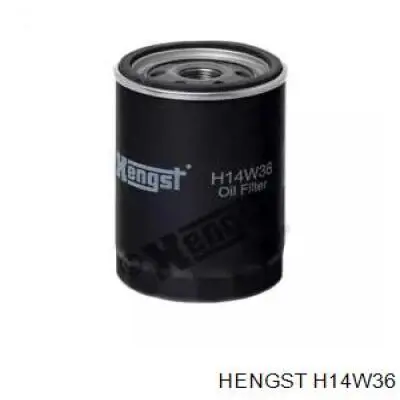 Filtro de aceite H14W36 Hengst