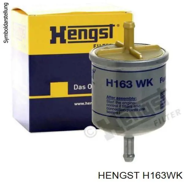 H163WK Hengst Фильтр топлива