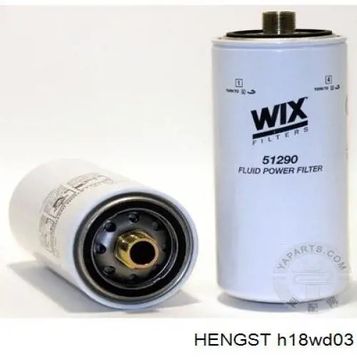 Фильтр гидравлической системы Hengst H18WD03