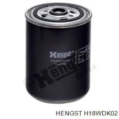Filtro combustible H18WDK02 Hengst