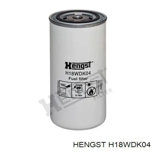 Топливный фильтр H18WDK04 Hengst