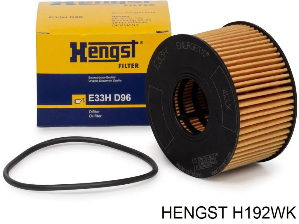 Фильтр тонкой очистки топлива Hengst H192WK цена, от 15.98 USD