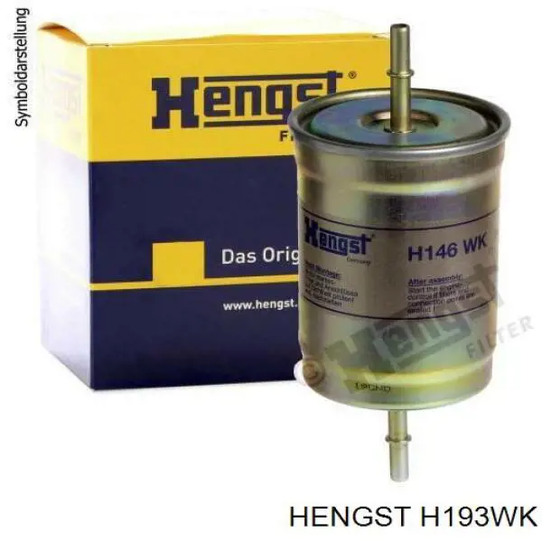 Фильтр топливный Hengst H193WK