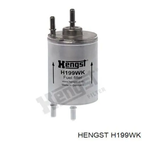 H199WK Hengst Фильтр топлива
