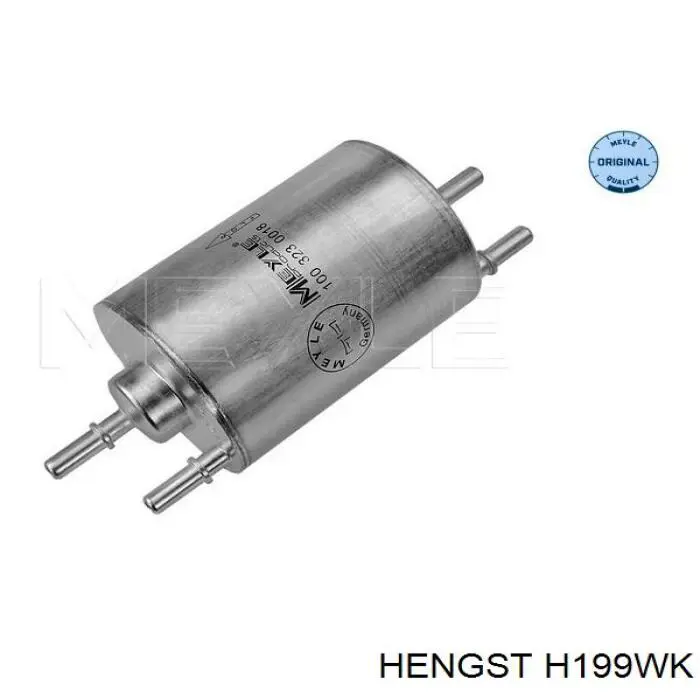 Фильтр тонкой очистки топлива Hengst H199WK цена, от 29.74 USD