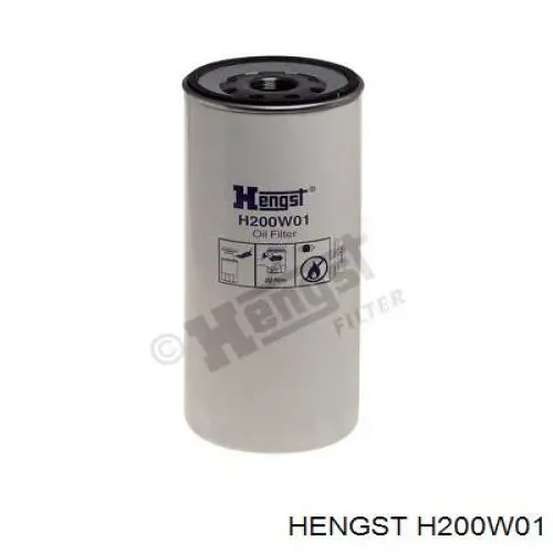 Масляный фильтр H200W01 Hengst