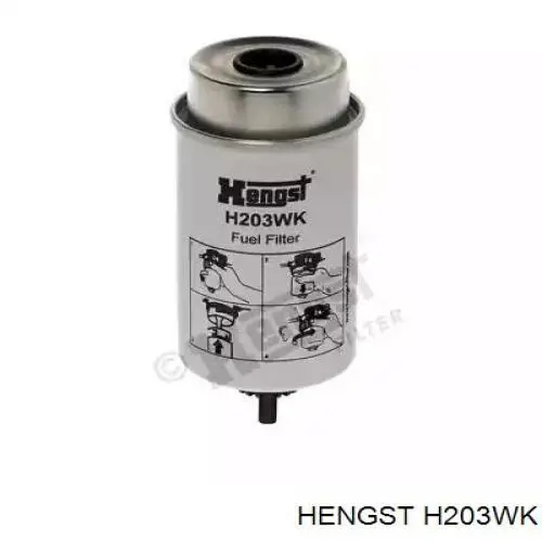 H203WK Hengst топливный фильтр