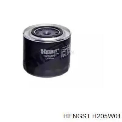 Filtro de aceite H205W01 Hengst