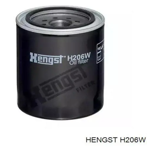 Масляный фильтр H206W Hengst