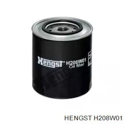Filtro de aceite H208W01 Hengst